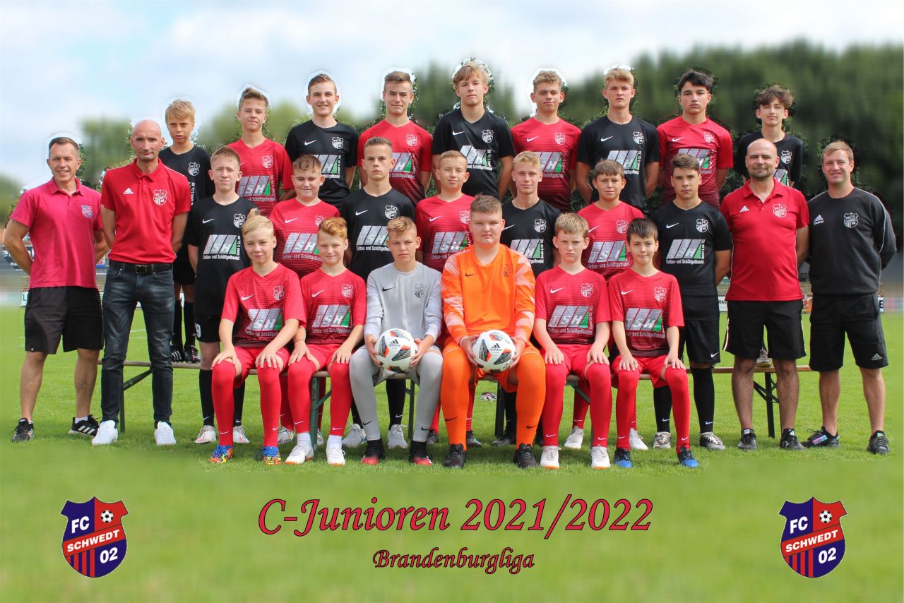 Mannschaftsfoto C-Junioren 2021/2022
